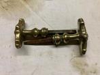 Poignée de porte ancienne, Enlèvement, Utilisé, Cuivre ou Laiton, Loquet ou Poignée