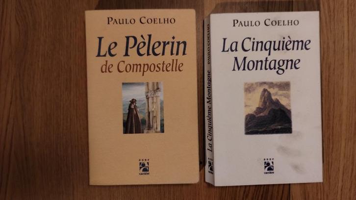 2 livres de PAULO COELHO, Le Pélerin et La 5ème Montagne, Boeken, Romans, Gelezen, Ophalen
