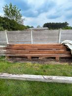 Massief iroko, Doe-het-zelf en Bouw, Hout en Planken, Nieuw, Ophalen of Verzenden, Balk, 300 cm of meer