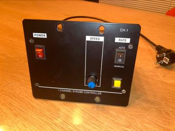 Strobe Eurolite 1 channel controller 0,10V ( geen dmx ) beschikbaar voor biedingen