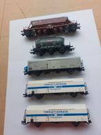 Roco/electrotren Hot set van 5 auto's, Hobby en Vrije tijd, Gebruikt, Gelijkstroom of Wisselstroom, Wagon, Ophalen of Verzenden