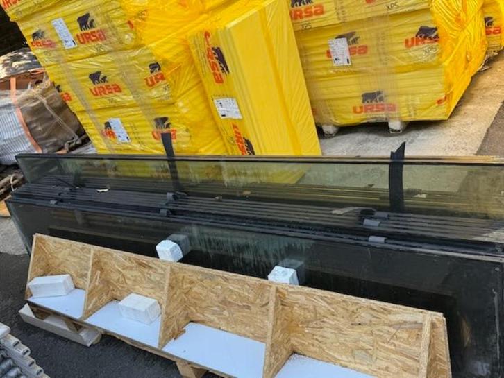 Chassis double vitrage pour veranda, Doe-het-zelf en Bouw, Glas en Ramen, Gebruikt, Glasplaat, 160 cm of meer, Minder dan 80 cm