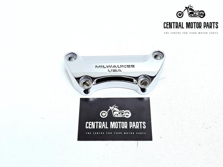 Stuur Riser Deksel chroom Milwaukee USA, Motoren, Onderdelen | Harley-Davidson, Gebruikt, Ophalen of Verzenden