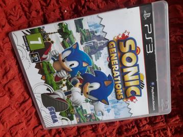 Lot Jeux PS3 [Sonic Generation, Fifa16, NFS Most Wanted]