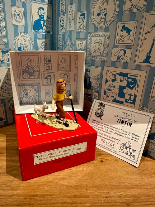 Tintin et Milou dans le désert, Collections, Statues & Figurines, Comme neuf