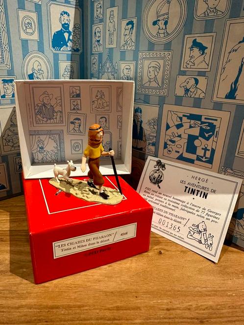 Tintin et Milou dans le désert, Verzamelen, Beelden en Beeldjes, Zo goed als nieuw