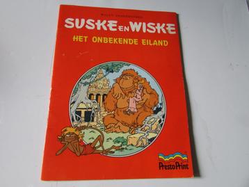 SUSKE EN WISKE, HET ONBEKENDE EILAND beschikbaar voor biedingen