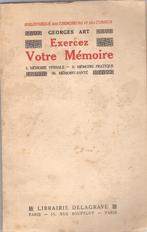 Livre Exercez votre mémoire de Georges Art, Ophalen of Verzenden, Gelezen, Georges Art