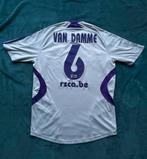 Rsc Anderlecht 2007/08 Away shirt - Van Damme, Maat M, Ophalen of Verzenden, Zo goed als nieuw, Shirt