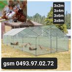 NIEUWE kippenrennen in verschillende maten + draad en dakje, Dieren en Toebehoren, Pluimvee | Toebehoren, Ophalen of Verzenden