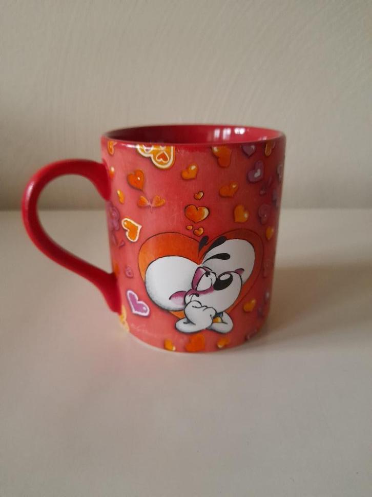 Tas Diddl en Diddlina - hartjes / verliefd, Verzamelen, Diddl, Zo goed als nieuw, Servies, Diddl, Ophalen of Verzenden