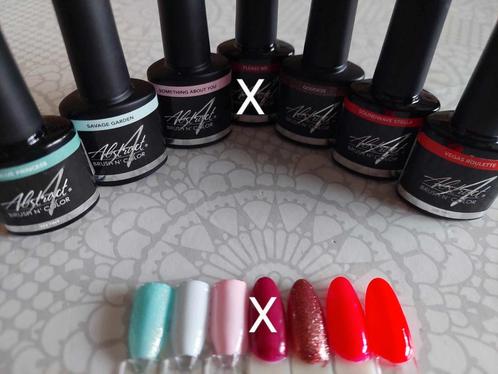 Gel kleurtjes Abstract, Handtassen en Accessoires, Uiterlijk | Cosmetica en Make-up, Zo goed als nieuw, Ophalen of Verzenden