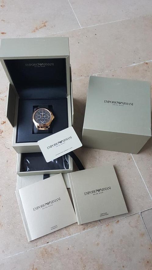 Zeldzame Emporio Armani ARS8690 limited edition., Handtassen en Accessoires, Horloges | Heren, Zo goed als nieuw, Ophalen