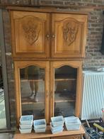 Vitrine kast, Ophalen