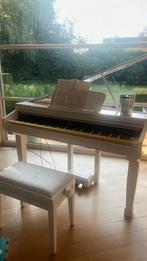 Mooie elektrische piano, Muziek en Instrumenten, Ophalen, Gebruikt, Wit, Digitaal