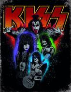 Metalen wandborden van KISS, Status Quo, Deep Purple en een, Verzenden, Nieuw in verpakking, 12 inch, Rock-'n-Roll