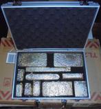 Koffer Vol Goud! 11 Goudbaren. Goudbaar Incl. Koffer, Postzegels en Munten, Goud, Ophalen of Verzenden