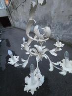 Lustre en metal forgé de toute beauté, Enlèvement ou Envoi, Utilisé, Métal, Rococo