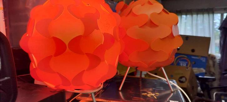 2 Retro IKEA FILLSTA Puzzle Lampen,, Verzamelen, Retro, Huis en Inrichting, Ophalen of Verzenden