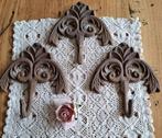 Verweerde brocante gietijzeren haken, Antiek en Kunst, Ophalen of Verzenden