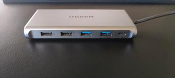 QGeeM 12-in-1 USB C docking station beschikbaar voor biedingen