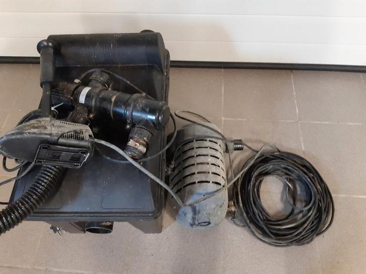 Ensemble pompe/filtre/ petite pompe, Tuin en Terras, Vijver-toebehoren, Gebruikt, Ophalen