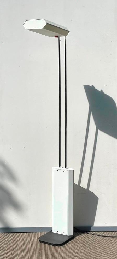 Lampadaire halog Regent # Vintage 70s / 80s # Staanlamp, Maison & Meubles, Lampes | Lampadaires, Utilisé, Métal, Enlèvement ou Envoi