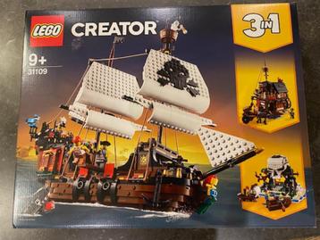 LEGO 31109 Creator 3in1 Piratenschip beschikbaar voor biedingen