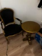 Stoel met salon tafel, Enlèvement