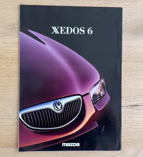 Mazda Xedos 6 BE-NL 1992 vouwfolder, Boeken, Auto's | Folders en Tijdschriften, Gelezen, Mazda, Ophalen of Verzenden