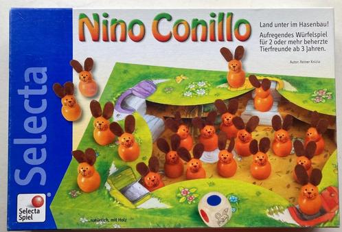 Jeu Selecta : NINO CONILLO - à partir de 3 ans, Kinderen en Baby's, Speelgoed | Educatief en Creatief, Gebruikt, Ophalen of Verzenden