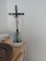 Crucifix en biscuit, Antiquités & Art, Curiosités & Brocante, Enlèvement ou Envoi