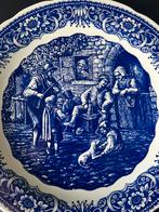 Delft blauw schaal, Ophalen