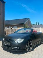VW EOS 2.0TDI Automaat 2010 | Full Option | Uniek | Topstaat, Auto's, Automaat, Cabriolet, Zwart, Leder