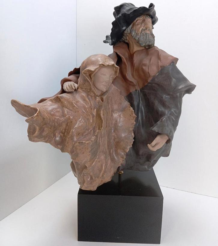 LLADRO beeld EXODUS 1988 puntgaaf Limited Edition koopje, Antiek en Kunst, Antiek | Porselein, Ophalen