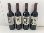 4 flessen wijn Roger Raveel collectie, Comme neuf, Enlèvement