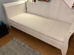 Eenpersoonsbed wit, Huis en Inrichting, Slaapkamer | Bedden, Ophalen, Gebruikt, Wit