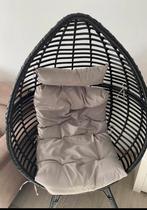 Ruststoel, Huis en Inrichting, Zwart, Ophalen of Verzenden, Zo goed als nieuw, Metaal