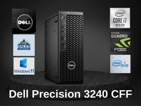 Dell Precision 3240 CFF  10th gen i7 - 10700., Computers en Software, Desktop Pc's, Zo goed als nieuw, Ophalen