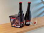 2 flessen Duvel Barrel Aged - Batch 4 met glas en folder, Verzamelen, Ophalen, Zo goed als nieuw, Duvel