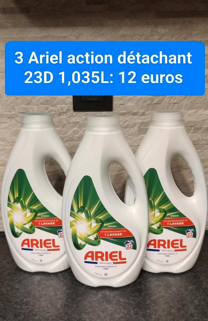 3 Ariel 23D 1.035L vloeibare wasmiddelen, Huis en Inrichting, Schoonmaakartikelen, Ophalen