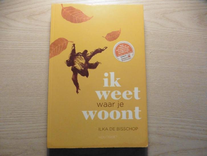 Boek  ‘Ik weet waar je woont’., Boeken, Romans, Zo goed als nieuw, België, Ophalen of Verzenden