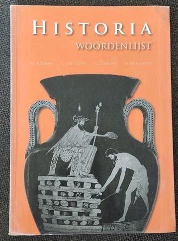 Historia woordenlijst Grieks - Steven Roelandts - WB beschikbaar voor biedingen