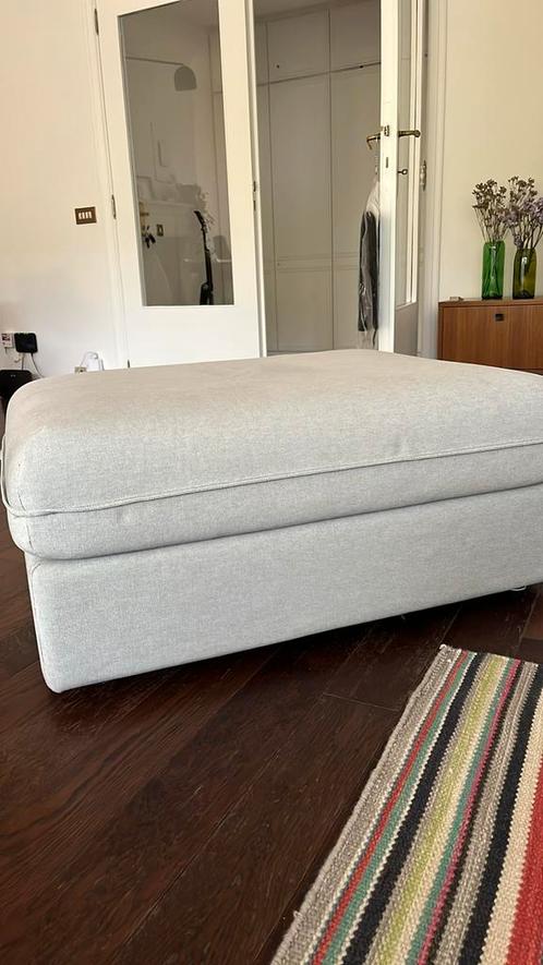 Deux poufs IKEA, 2 tailles, vendus ensemble ou séparément, Huis en Inrichting, Zetels | Voetbanken en poefs, Zo goed als nieuw