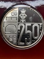 Paolo 60 jaar 250 franc 1997 quality proof in blister zilver, Ophalen of Verzenden, Zilver, Zilver