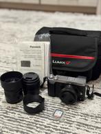 Panasonic LUMIX Gx80 + 3 objectifs, Audio, Tv en Foto, Ophalen, Zo goed als nieuw