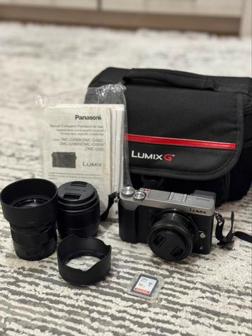 Panasonic LUMIX Gx80 + 3 objectifs beschikbaar voor biedingen