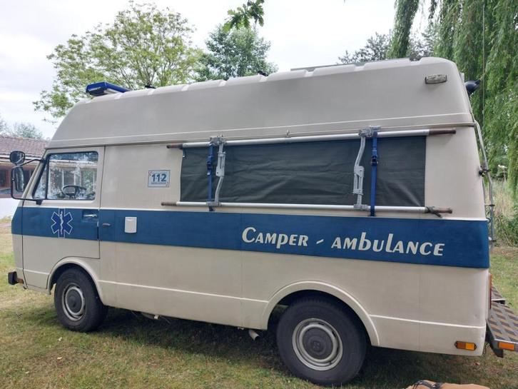 Oldtimer Mobilhome - Camper, Caravans en Kamperen, Mobilhomes, Particulier, tot en met 3, Buscamper of Camperbus, Volkswagen, Overige merken