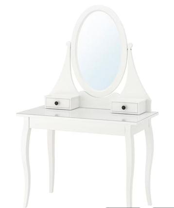 Make-up tafel (Ikea), Huis en Inrichting, Ophalen, Gebruikt, 50 tot 100 cm, Landelijk