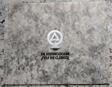 WO 2 - Staf De Clercq  beschikbaar voor biedingen